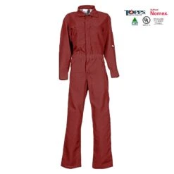 Topps Safety Apparel CO07 4.5 Oz. Nomex IIIA Flame Resistant Coveralls (HRC 1 - 4.6 Cal) -ANCHORTEX SHOP 0001 97887210 0cb2 4bb8 bd8a 18e4a88a4eb0