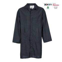 Topps Safety Apparel TC16 Nomex IIIA Flame Resistant Lab/Tech/Shop Coat (HRC 1 - 4.6 Cal)