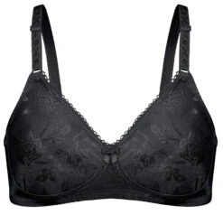 Bestform 5006222 Floral Jacquard Wireless Soft Cup Bra With Lightly-Lined Cups -ANCHORTEX SHOP 9706222 BLACK FRONT3Dsm 900x e6908f2c 3346 4185 b987 3db93c883c28