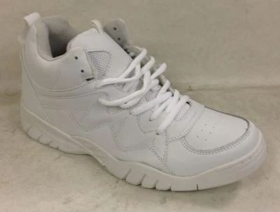 Men's Ankle Height Leather Lace-Up Sneakers 2 Men's Ankle Height Leather Lace-Up Sneakers - Image 2