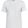 Men's First Quality White Cotton Crew-Neck T-Shirts