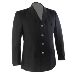 Anchor Uniform 209PY Men's Single Breasted Class A Dress Coat With Bottom Flaps - Polyester