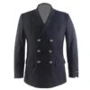 Anchor Uniform 211PY Men's Double Breasted Class A Dress Coat With Bottom Flaps - 100% Polyester