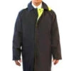 Anchor Uniform 02230 Aqua Control 49" High-Visibility Reversible Raincoat