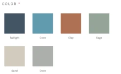 Norix B-Side Table/Chair - BE970 Round Or BE985 Square -ANCHORTEX SHOP B Side Palette