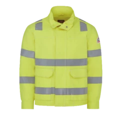 Bulwark JMJ6 High-Visibility Lined Bomber Jacket