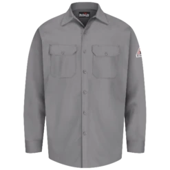 Bulwark SEW2 Flame Resistant Button Front Work Shirt - Excel FR (HRC 1 - 7.7 Cal) -ANCHORTEX SHOP Bulwark SEW2SY