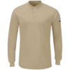 Bulwark SML8 Men's Long Sleeve Lightweight Henley Shirt