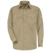 Bulwark SMU4 Mens Lightweight FR Dress Uniform Shirt - CoolTouch 2 (HRC 1 - 6.5 Cal)
