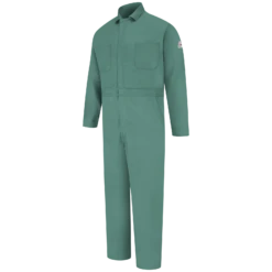 Bulwark CEW2VG Flame Resistant Gripper Front Coverall - Excel FR (HRC 2 - 11 Cal)