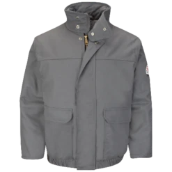 Bulwark JLR8 Heavyweight FR Insulated Bomber Jacket - Excel FR ComforTouch (HRC 4 - 34 Cal)