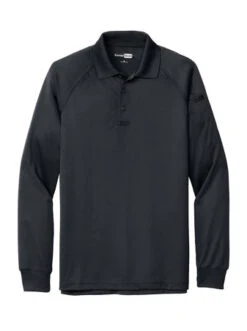 CornerStone CS410LS Select Long Sleeve Snag-Proof Tactical Polo Shirt -ANCHORTEX SHOP CornerStone CS410LS Tactical Polo Charcoal