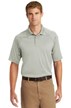 CornerStone TLCS410 Select Tall Snag-Proof Tactical Polo Shirt -ANCHORTEX SHOP CornerStone TLCS410 Tactical Polo Model LGrey