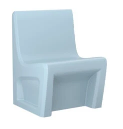 Cortech 116484 Sentinel Armless Chair -ANCHORTEX SHOP Cortech 116484 Sentinel Armless Chair blue gray