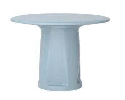 Cortech 668S Endurance Table - 42" Round Top With Cylinder Base -ANCHORTEX SHOP Cortech 668 Endurance Cylinder Base Table blue gray