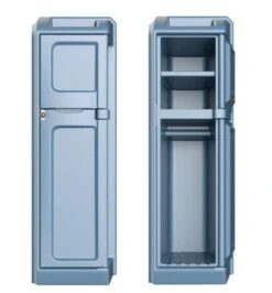 Cortech 7300 Endurance Locker - Lockable Property Storage Unit -ANCHORTEX SHOP Cortech Endurance Locker Property Storage closed and open