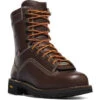 Danner 17307 Quarry USA 8" Work Boots With Alloy Safety Toe - Brown