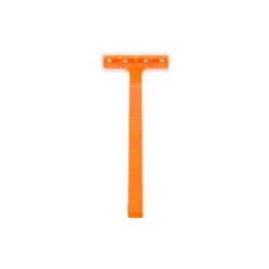 Dawn Mist DR03 Disposable Razors Single-Blade, Orange Handle (Case)