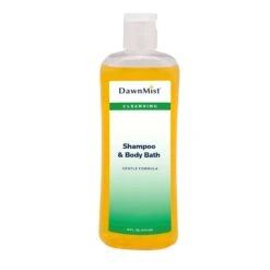 Dawn Mist MS16 Bath And Body Shampoo 16 Oz. Bottle With Dispensing Cap (Case)