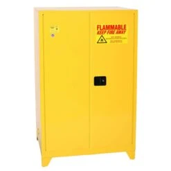Eagle 9010XLEGS Self-Closing Flammable Liquid Storage Tower Cabinet - 90 Gallon