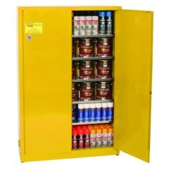 Eagle YPI77X 30 Gallon Yellow Paint And Ink Safety Cabinet