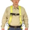 French Creek 550 Grommet-Tongue Buckle Full Body Harness With Leg Straps