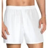 Fruit Of The Loom 5P595 Men's Classic Relaxed Fit White Boxer Shorts, 5-pack