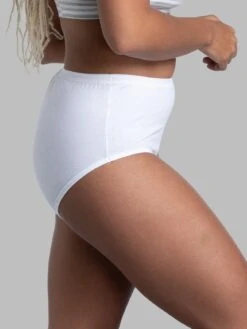 Fruit Of The Loom Women's White Brief Underwear -ANCHORTEX SHOP Fruit of the Loom 3DBRIWH 02
