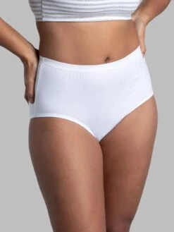 Fruit Of The Loom Women's White Brief Underwear -ANCHORTEX SHOP Fruit of the Loom 3DBRIWH