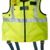 Gemtor 846427 Class 2 Hi-Vis Fall Protection Vest Harness