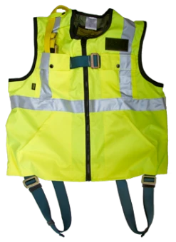 Gemtor 846427 Class 2 Hi-Vis Fall Protection Vest Harness