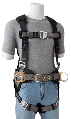 Gemtor 975/875 AirFlo Padded Construction Harness With Lumbar Support & Removable Belt