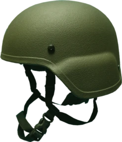 High Ground HG-1001 THRUST Standard Cut ACH-MICH Ballistic Helmet - Level IIIA With MILSPEC Padding
