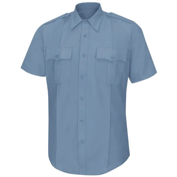 Horace Small Sentry Men's Short Sleeve Uniform Shirt With Zipper 1 Horace Small Sentry Men's Short Sleeve Uniform Shirt With Zipper