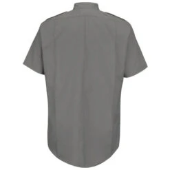 Horace Small Women's New Dimension Poplin Short Sleeve Shirt -ANCHORTEX SHOP Horace Small HS1266 New Dimension Poplin Short Sleeve Shirt Grey