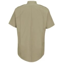 Horace Small Women's New Dimension Poplin Short Sleeve Shirt -ANCHORTEX SHOP Horace Small HS1266 New Dimension Poplin Short Sleeve Shirt Silver Tan