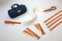 Humane Restraint Kit #4 Non-Locking Bed Restraint Kit With Padding - Leather