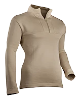 Indera Mills 985LS Military Weight Fleeced Polyester Thermal Long Sleeve Shirt