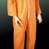 Disposable Coveralls For Inmate Transfer - Orange