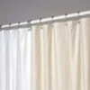 JS Fiber Ultra Suede Vinyl Shower Curtain Liner