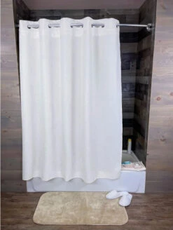 Kartri HANG2IT Empire Waffle Shower Curtain - White Or Beige 23 Kartri HANG2IT Empire Waffle Shower Curtain - White Or Beige -ANCHORTEX SHOP Kartri Hang2it Empire Waffle Shower Curtain 5