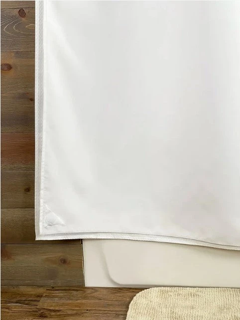 Kartri HANG2IT Empire Waffle Shower Curtain - White Or Beige 5 Kartri HANG2IT Empire Waffle Shower Curtain - White Or Beige - Image 5