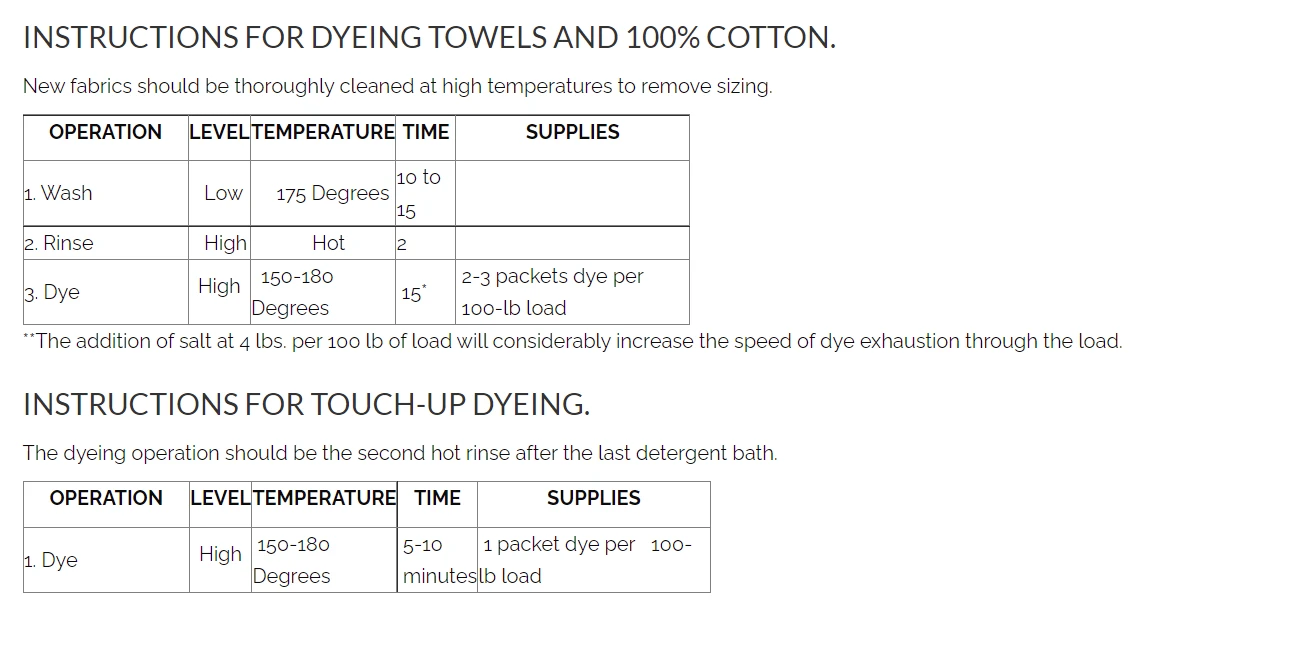 Keycolour Industrial Laundry Dye For Cotton Towels 3 Keycolour Industrial Laundry Dye For Cotton Towels - Image 3