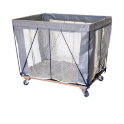 Steele Canvas 102 Utility Basket Truck - Laundry Cart -ANCHORTEX SHOP Laundry 20Cart 20for 20Prisons 20 20mesh 20liner 201