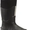 Matterhorn MT202 Mud Jumper Men's 15" Puncture-Resisting Rubber Boot With Steel Toe And Internal Metguard - Black