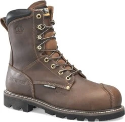 Matterhorn MT2508 Corvus Men’s 8” Waterproof Comp Toe Puncture-Resisting Work Boot - Brown
