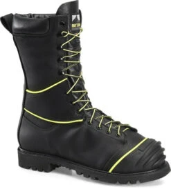 Matterhorn CV12000 Klondike Men's Mining Boots - 10" Waterproof Insulated Lace-To-Toe Internal Metguard TigerTip - Black