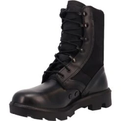 McRae 9289 Gen 2 Hot Weather Leather/Cordura Tropical Boot With Panama Outsole - Black