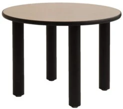 Moduform 5007 Modumaxx Multipurpose Table With Steel Post Legs, Round Top