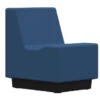 Moduform 528-52 Roto-Molded Narrow Lounge Armless Chair